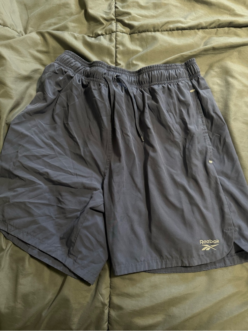 Reebok Men's light Navy Athletic Shorts